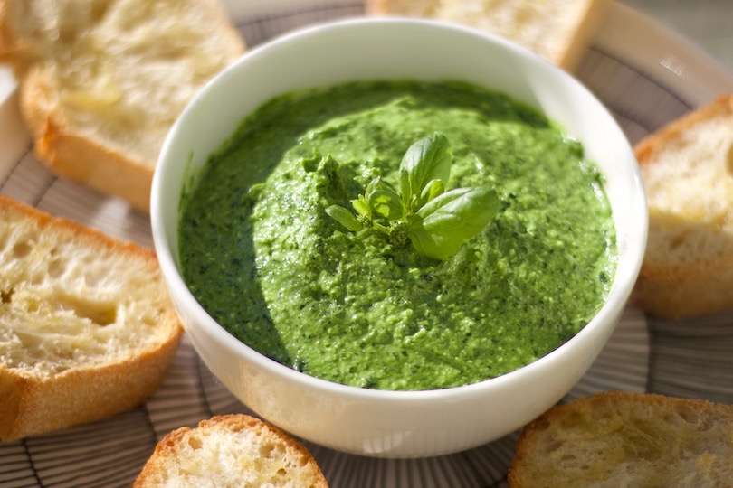 Sorrin taivaallinen pinaattilevite